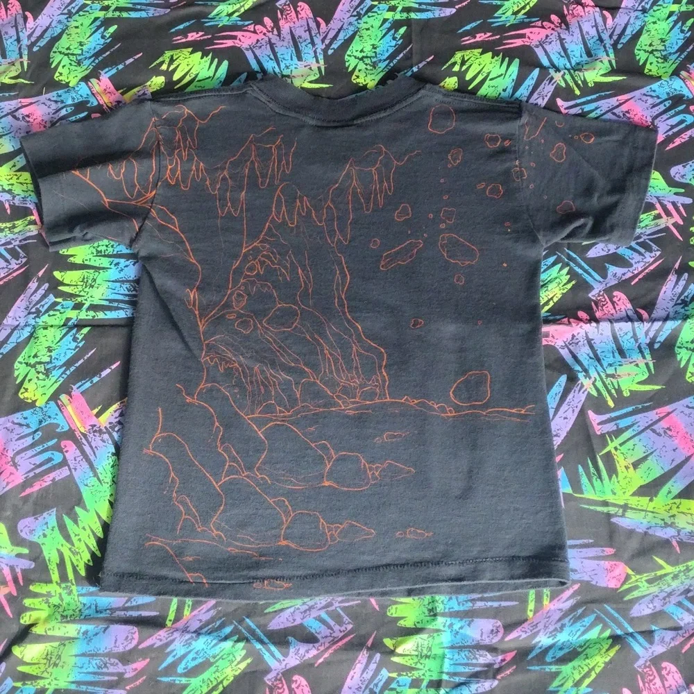 VTG 90s AOP Disney Aladdin Magic Carpet Ride T Shirt - Picture 5 of 13